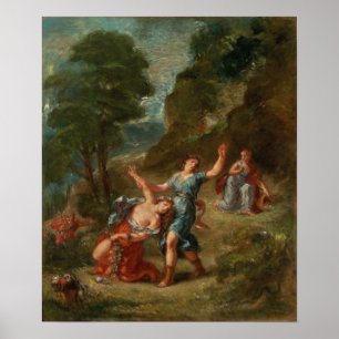 Affiche Delacroix - A Primavera