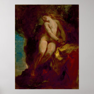 Affiche Delacroix - Andromède