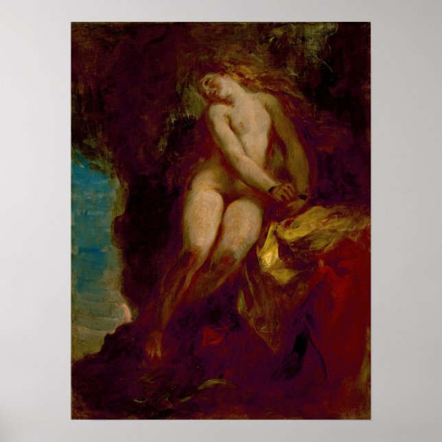 Affiche Delacroix - Andromède (Devant)
