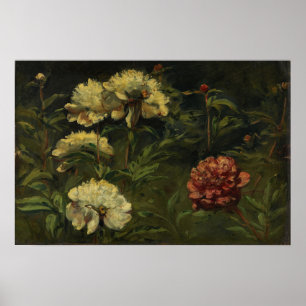 Affiche Delacroix - Fleurs 1848
