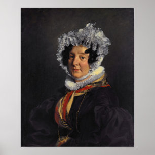 Affiche Delacroix - Madame Henri François Riesener (Felic.