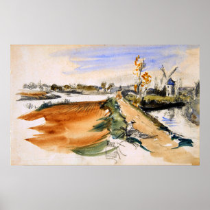 Affiche Delacroix - Sketchbook France Et Environs