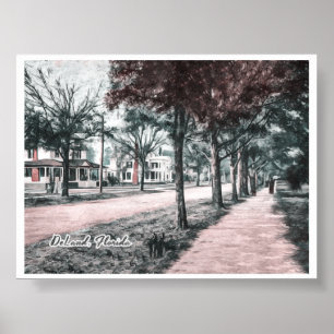 AFFICHE DELAND FLORIDA