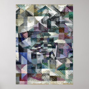 Affiche Delaunay Claasical Abstract Art Painting Window 3