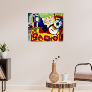 Affiche Delaunay - Vie morte portugaise