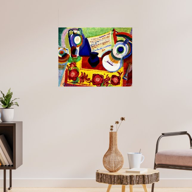 Affiche Delaunay - Vie morte portugaise (Salon 3)