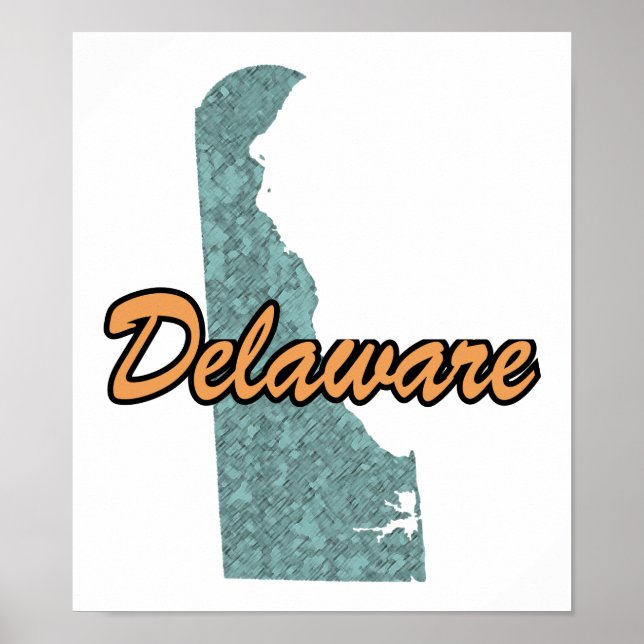 Affiche Delaware (Devant)