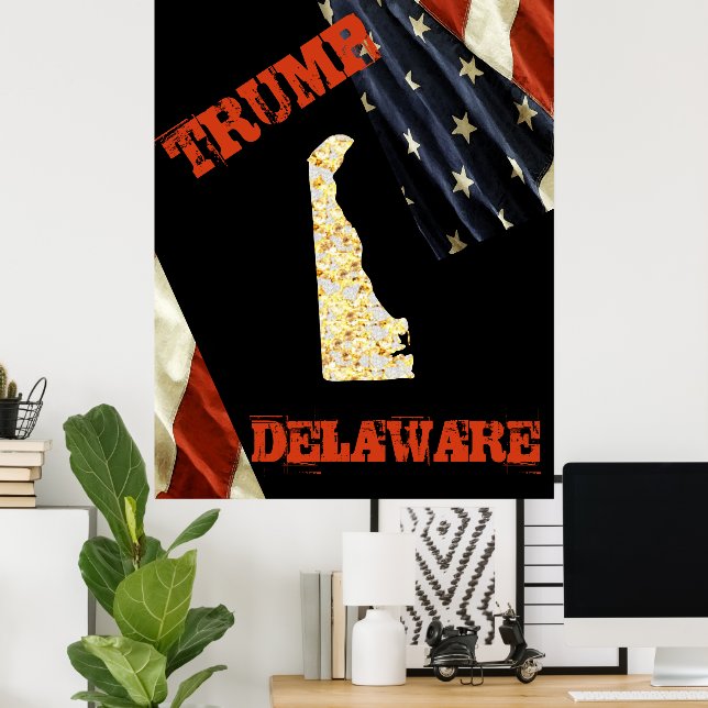 AFFICHE DELAWARE  (Bureau à domicile)