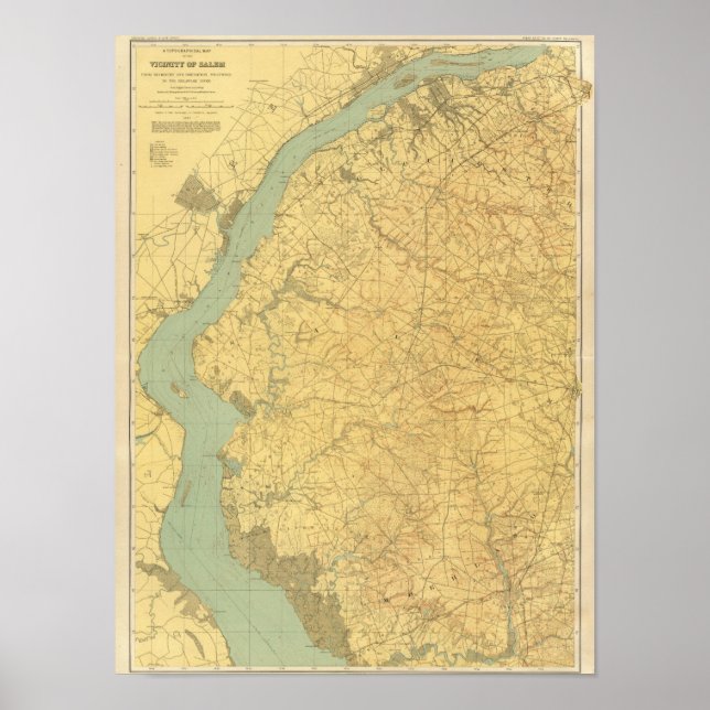 Affiche Delaware inférieur (Devant)