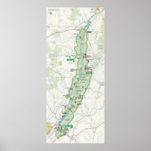 Affiche Delaware Water Gap Zone nationale de loisirs