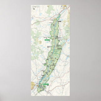 Affiche Delaware Water Gap Zone nationale de loisirs