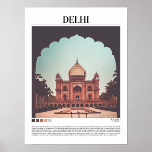 Affiche Delhi - India