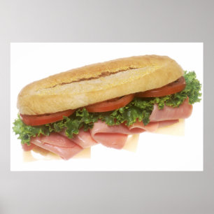 Affiche Deli Sandwich
