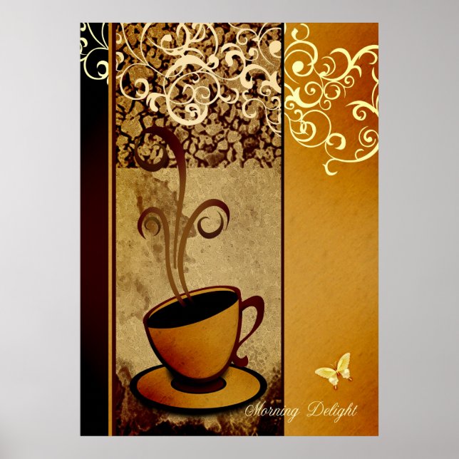 Affiche Délice matinal (Devant)