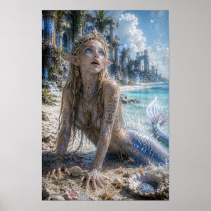 Affiche Délice / Sirène / Plages Blanches
