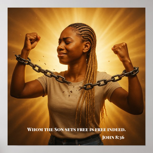 Affiche Délivrance en mouvement : Qui le Fils libère (Devant)