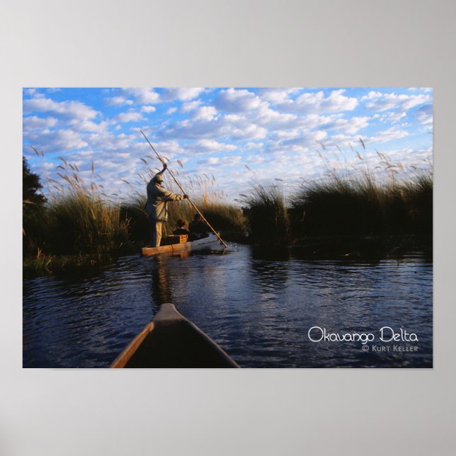Affiche Delta de l'Okavango (Devant)