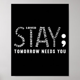 Affiche Demain a besoin de vous Prévention du suicide V2