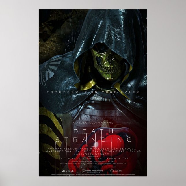 Affiche Demain Est Dans Vos Poignées La Mort Étrangère (Devant)