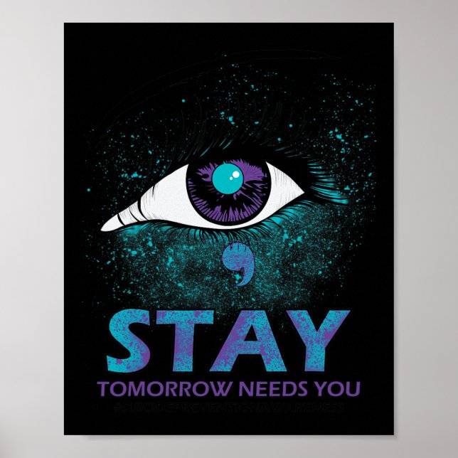 Affiche Demain, Les Yeux Restent Besoin De Vous Prévention (Devant)