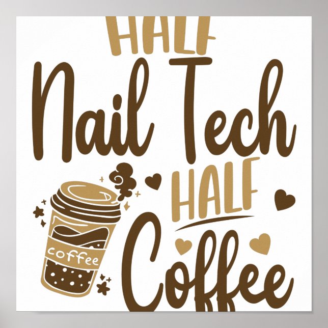 Affiche Demi-Clou Tech Semi-Coffee Pun Pour Clou (Devant)