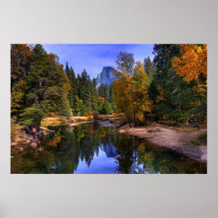Affiche Demi d'affiche de dôme de Yosemite