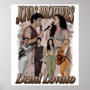 Affiche Demi Lovato Jonas Brother