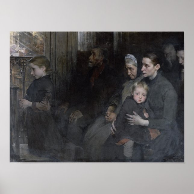 Affiche Démissionné à leur lot, 1901 (Devant)