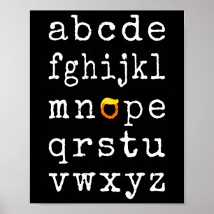 Affiche Démocrates amusant Trump Élections anti-Trump