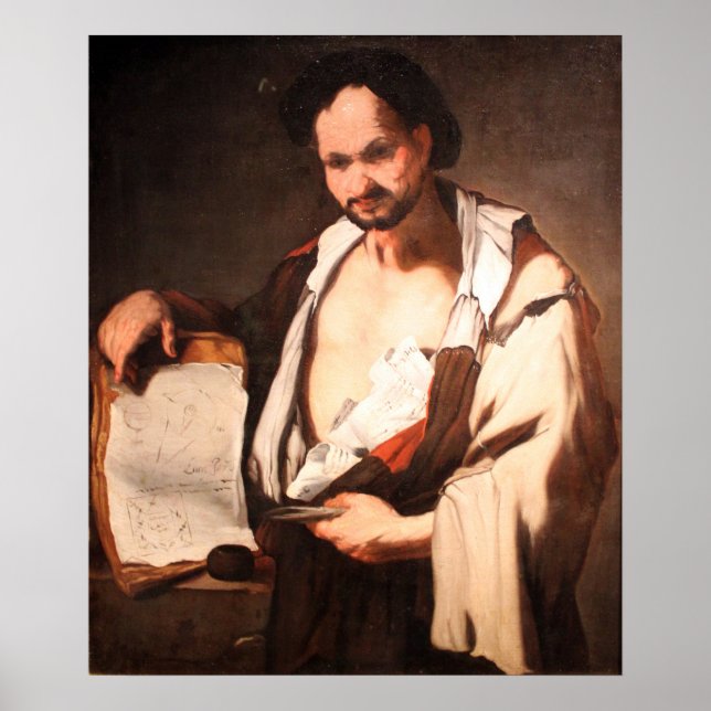 Affiche Démocrite (Devant)