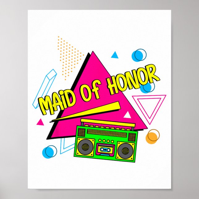Affiche Demoiselle d'honneur 90s Demoiselle d'honneur Cort (Devant)