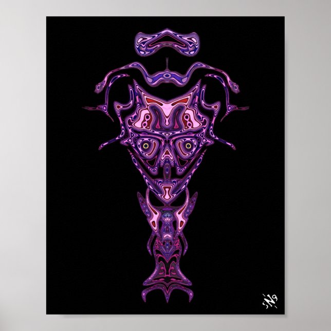 Affiche Démon de l'enfer v1 (Devant)