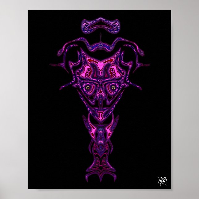 Affiche Démon de l'enfer v1.2 (Devant)