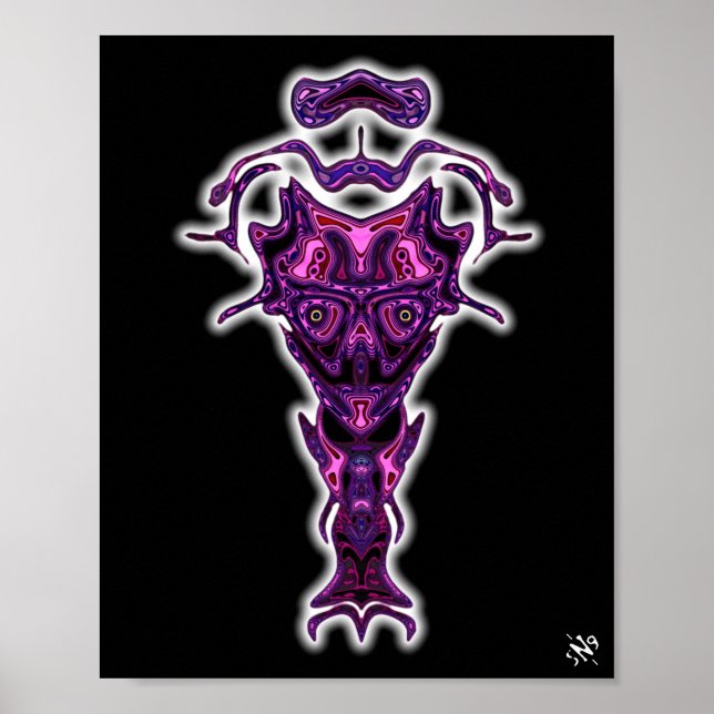 Affiche Démon de l'enfer v1.3 (Devant)