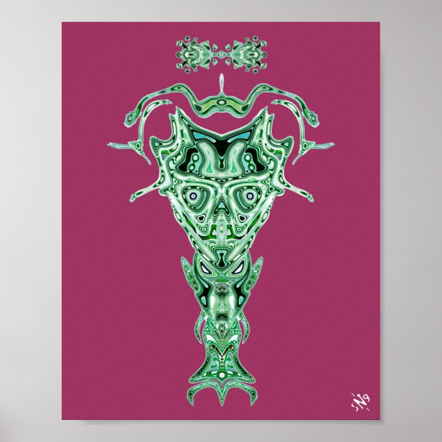 Affiche Démon de l'enfer v2.1 (Devant)