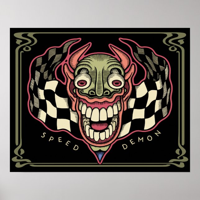 Affiche Démon de vitesse 619 (Devant)