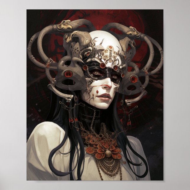 Affiche Demon Queen Imaginaire Art (Devant)