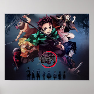 AFFICHE DEMON SLAYER