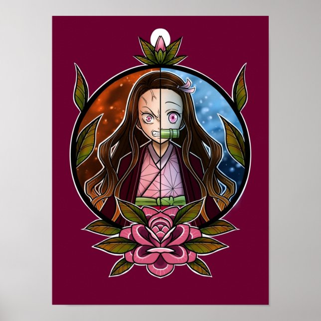 Affiche Demon Slayer Nezuko (Devant)