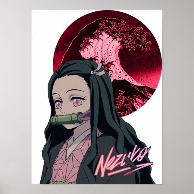 Affiche Demon Slayer  Nezuko (Devant)
