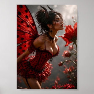 Affiche Démonesse Coccinelle