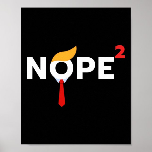 Affiche Démonstration du costume politique de Trump (Devant)