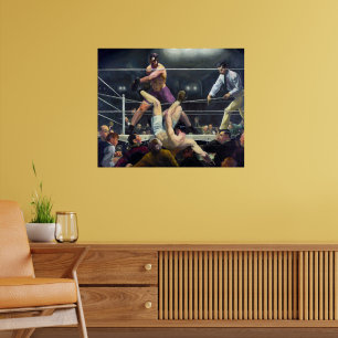 Affiche Dempsey et Firpo   George Bellows