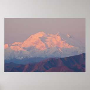 Affiche Denali au lever de soleil