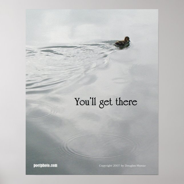 Affiche d'encouragement (Devant)