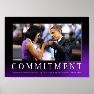 Affiche d'engagement (Obama, premier coup)