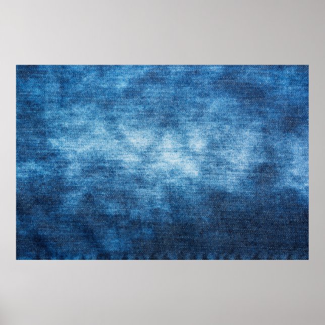 Affiche Denim a porté texture tissu pour arrière - plan. J (Devant)
