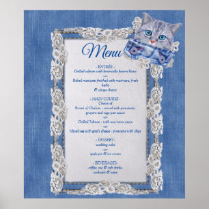 Affiche Denim Jean pockets,Kittens and Lace