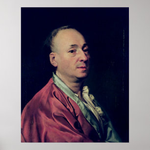 Affiche Denis Diderot 1828-29