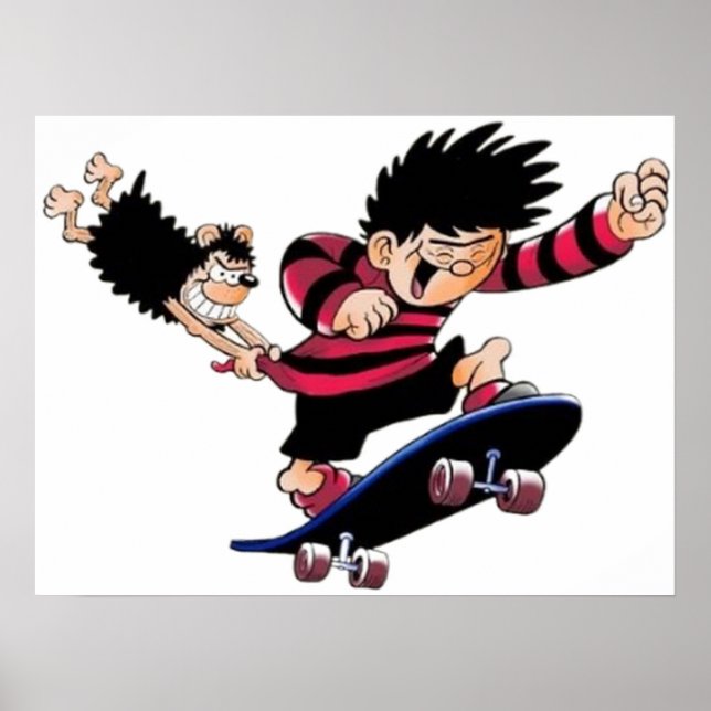Affiche Dennis et gnasher (Devant)